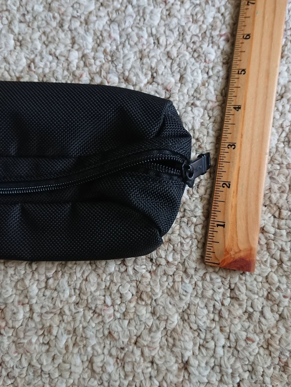 Tumi Alpha Black laptop sleeve & Electronic cord travel pouch, 2 piece set